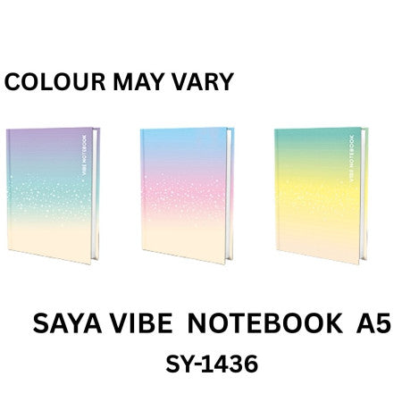 Saya Vibe Notebook 192 Page - SY-1436