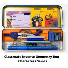 Classmate Invento Geometry Box - Characters Series (4010004/03) - MRP - Rs. 150