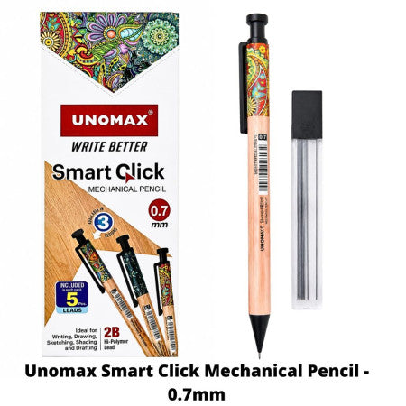 Unomax Smart Click Mechanical Pencil - 0.7mm