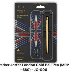 Parker Jotter London Gold Ball Pen (MRP - 680) - JO-006