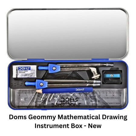 Doms Geommy Mathematical Drawing Instrument Box - New