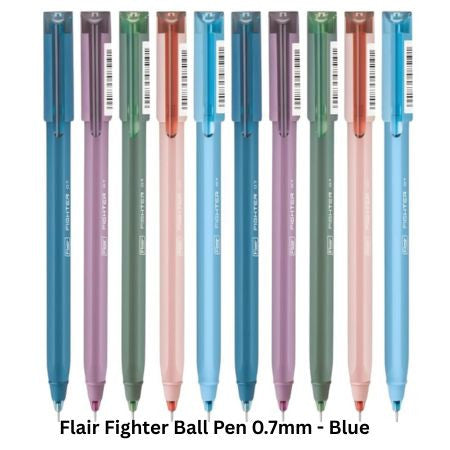 Flair Fighter Ball Pen 0.7mm - Blue