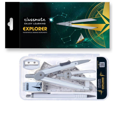Classmate Explorer Mathematical Drawing Instrument Box (04010053) Mrp-500
