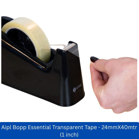 Aipl Bopp Essential Transparent Tape - 24mmX40mtr (1 inch)