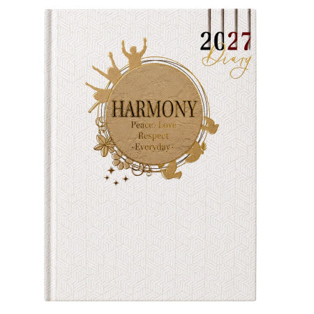 2027 Metro Executive Hard Bound One Date Sunday Full Diary With Box, 25x18.5cm - No.400