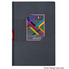 2027 Metro Hard Bound Commercial Two Date Diary 20x12cm - No. 3002