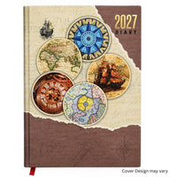 2027 Metro Executive Hard Bound One Date Diary 23x17cm - No. 7001
