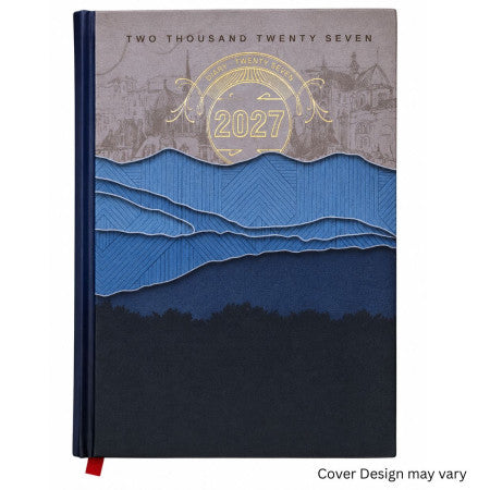 2027 Metro Executive Hard Bound One Date Diary 23x17cm - No. 7001