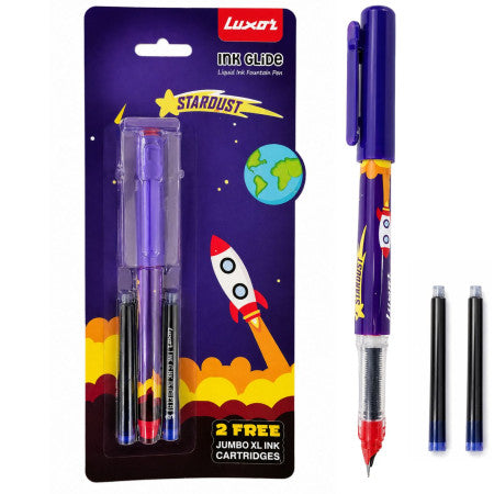 Luxor 3493/3494 Fountain Pen With 2 Ink Cartridge