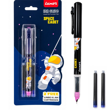 Luxor 3493/3494 Fountain Pen With 2 Ink Cartridge