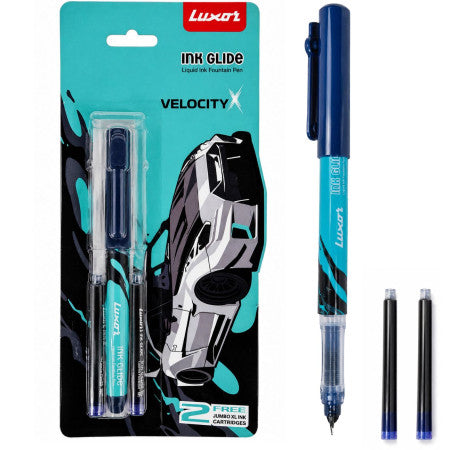 Luxor-3435 Fountain Pen With 2 Ink Cartridge