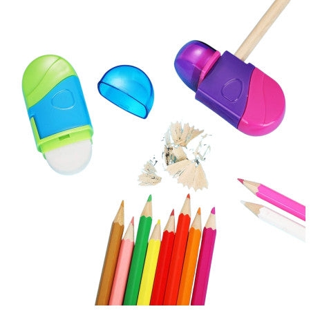 ERASER WITH SHARPENER B8908
