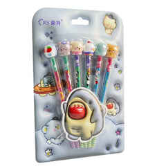 FUNKY ERASER PENCIL GIFT KIT 1028