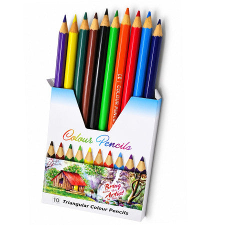 Doms C3 Colour Pencil HSC 10 Shade
