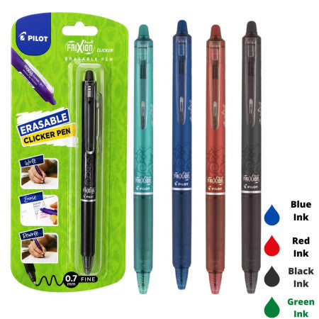 Pilot 1115 Blister Roller Ball Pen Frixion RT 0.7
