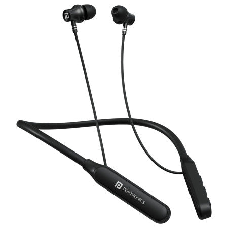 Portronics Harmonics Z14 - Wireless Stereo Headset, Black-POR 3305