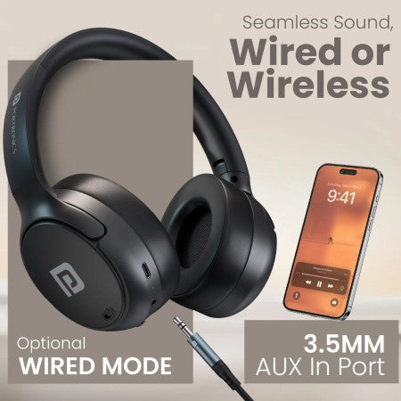 Portronics Muffs M8 - Active Noise Cancellation (Anc) Wireless-POR 3415