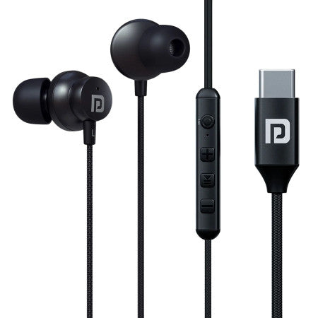 Portronics Conch Z Type C Wired Earphone With ANC - POR3395