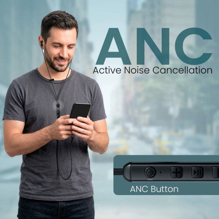 Portronics Conch Z Type C Wired Earphone With ANC - POR3395