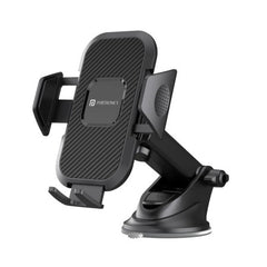 Portronics Clamp M - Car Mobile Holder, Black-POR 116