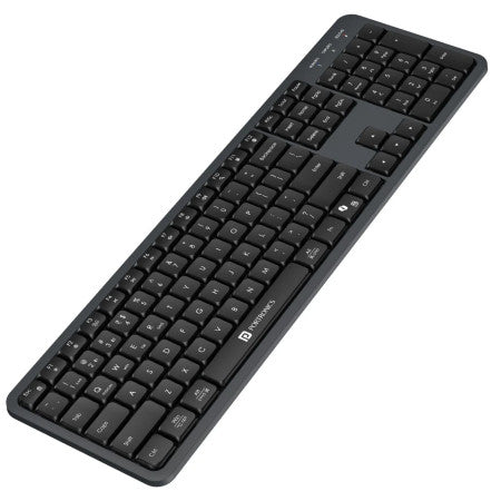Portronics Akshr Prime Wireless Keyboard With Bluetooth & 2.4GHz Receiver - POR2200