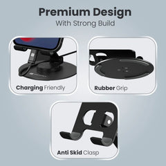 Portronics Mobot 4 - 360° Universal Mobile Holder - POR2637
