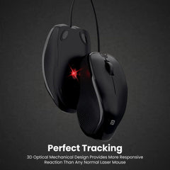 Portronics Toad 101 Wired Optical Mouse - POR1800