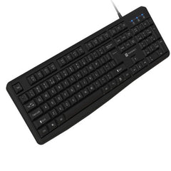 Portronics Ki-Pad 4- Wired Keyboard, Black -POR-2753