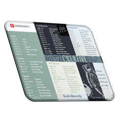 Portronics Comfipad 3-Small Mouse Pad Grey-POR-2817
