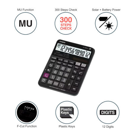 Casio DJ-120D Plus Desktop Check & Correct Calculator