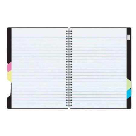 Luxor 20406 Wiro 5 Subject Notebook - 14x21.6 cm, 300 Pages - (MRP-210)