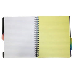 Luxor 20406 Wiro 5 Subject Notebook - 14x21.6 cm, 300 Pages - (MRP-210)