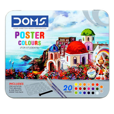 Doms Poster Colour - 20 Shades
