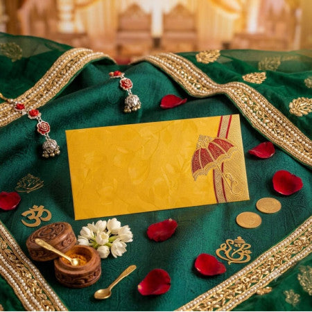 Shagun Royal Umbrella Designer Envelope (06)