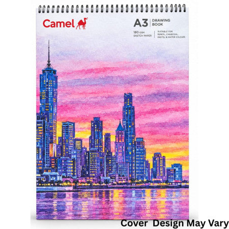 Camlin A3 Spiral Drawing Book - 29.7 X 42cm 50 Page (1109201050)