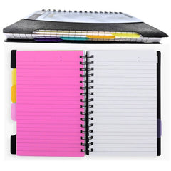 Camlin Premio A5 Wiro Notebook - 21.6 X 14cm 300 Page Single Line, PP Cover (1133303300)