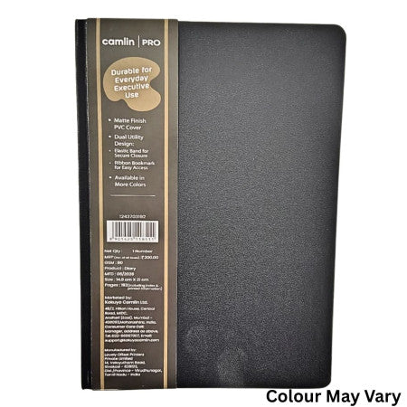 Camlin Pro PU Cover Diary - 14.8 X 21cm 192 Page (1243703192)