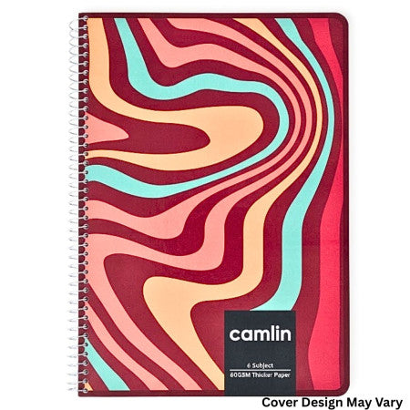 Camlin A4 Spiral Notebook - 29.7 X 21cm 400 Page Single Line (1195303400)