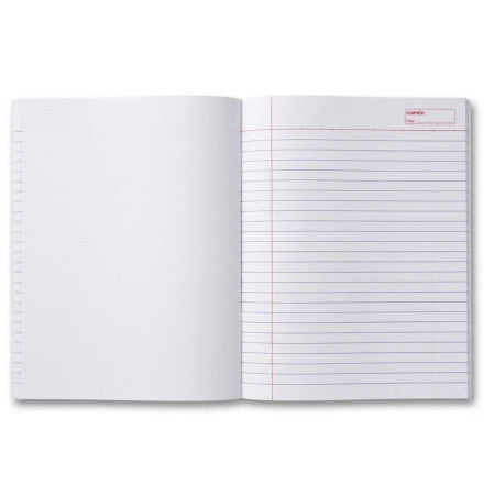 Camlin A5 Notebook - 24 X 18cm 120 Page Single Line(Interleaf) (1132212120)