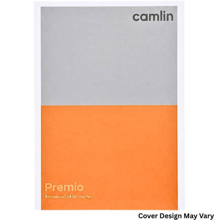 Camlin Premio A4 Notebook - 29.7 X 21cm 200 Page Single Line(1152703200)