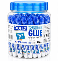Doms Fixy Fix White Glue 50pcs Jar - 8g