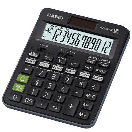 Casio MJ-120 GST Check & Correct Calculator - New