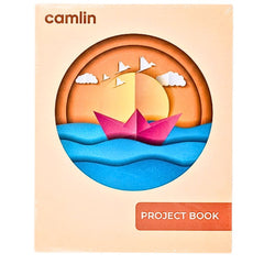 Camlin A4 Project Book - 28 X 22cm 32 Page SL+Colour Sheet (1152212032)