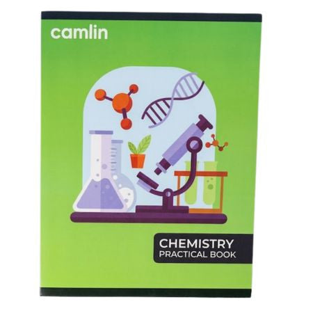 Camlin A4  Practical Book - 28 X 22cm 164 Page, SL/Unruled, 70Gsm