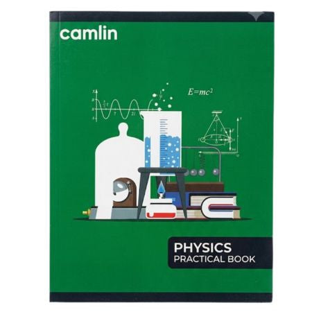 Camlin A4  Practical Book - 28 X 22cm 164 Page, SL/Unruled, 70Gsm