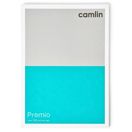 Camlin Premio A4 Notebook - 29.7 X 21cm 300 Page, Unruled 64gsm(1152301300)