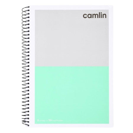 Camlin Premio A4 Spiral Notebook - 29.7 X 21cm 300 Page, Single Line 64gsm (1152703300)