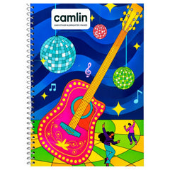 Camlin A4 Spiral Notebook - 29.7 X 21cm 360 Page, Unruled 57gsm (1152601360)