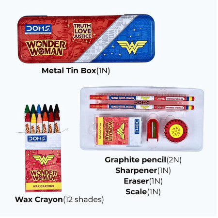 Doms Wonder Woman Stationery Kit
