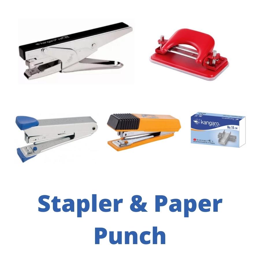 Stapler & Paper Punch